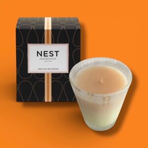 🆕💕NEST Candles ORANGE BLOSSOM Single Wick • 8.1 oz • Rare Discontinued Item